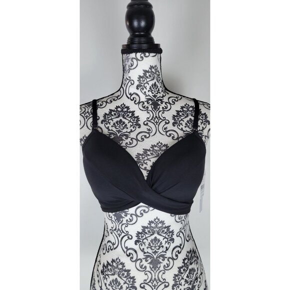 Robin Piccone Aubrey Twist Bikini Set in Black - Medium - Picture 4 of 6